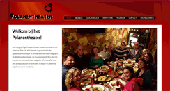 Desktop Screenshot of polanentheater.nl